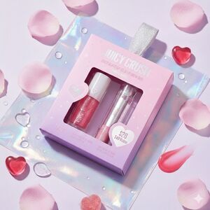 Kaja Juicy Crush Jumbo Duo – Limited Edition Lip Oil & Balm Set | High-Shine